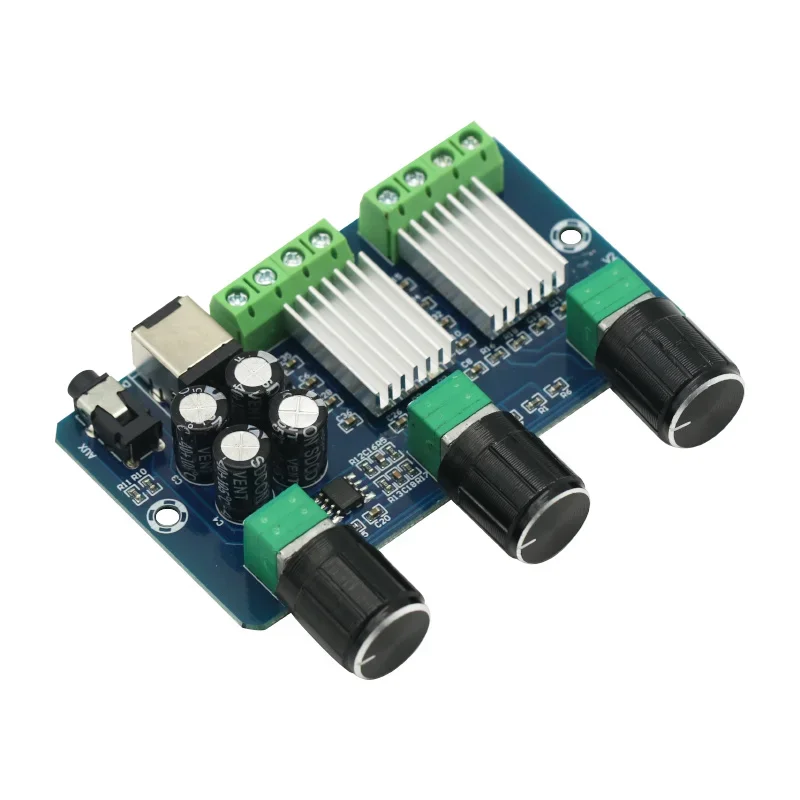 DC 12V 2*15W+30W XH-A355 Digital Power2.1 Channel with Tuning HD Sound Quality Audio Digital Sound Amplifier Board