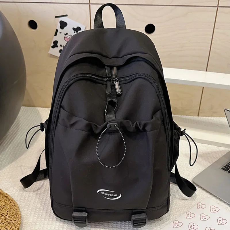 2024 New Listed Female College Student Backpack Hiking Hiking Bag Versatile High Value Backpack Junior High School High School