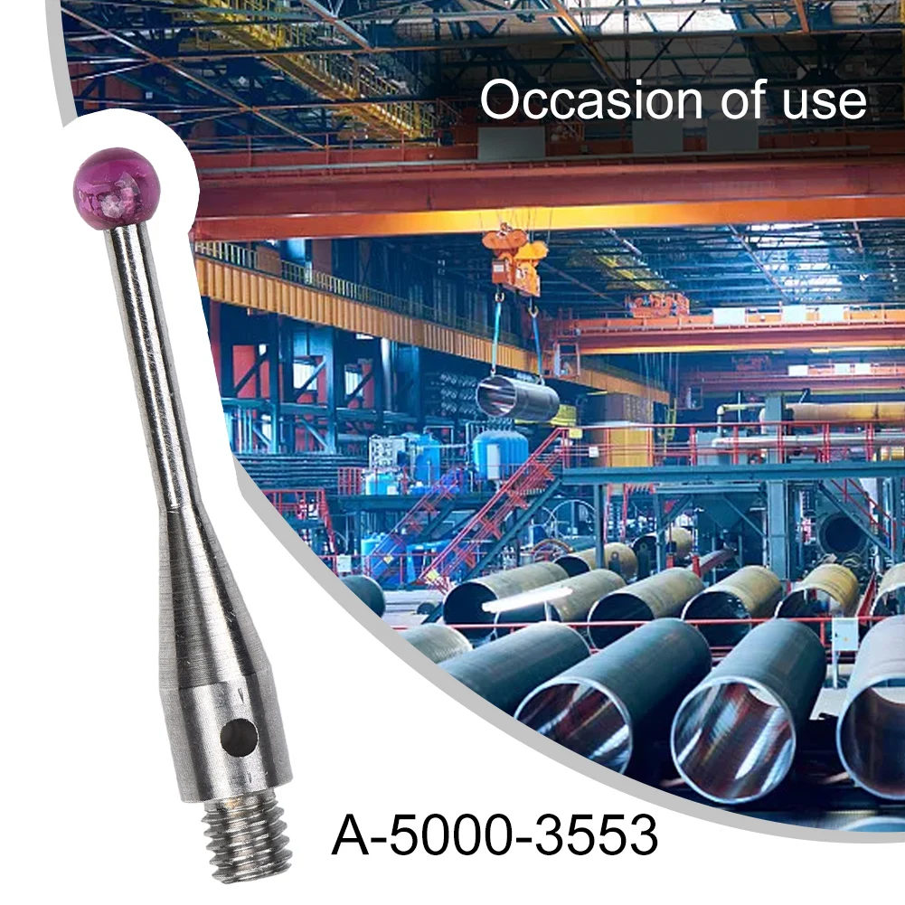 หัววัดระบบสัมผัสหัววัด A-5000-3553 M3อุปกรณ์คอมพิวเตอร์นำทางตรงกลางยาว21มม. ยาว3มม. สำหรับผลิต
