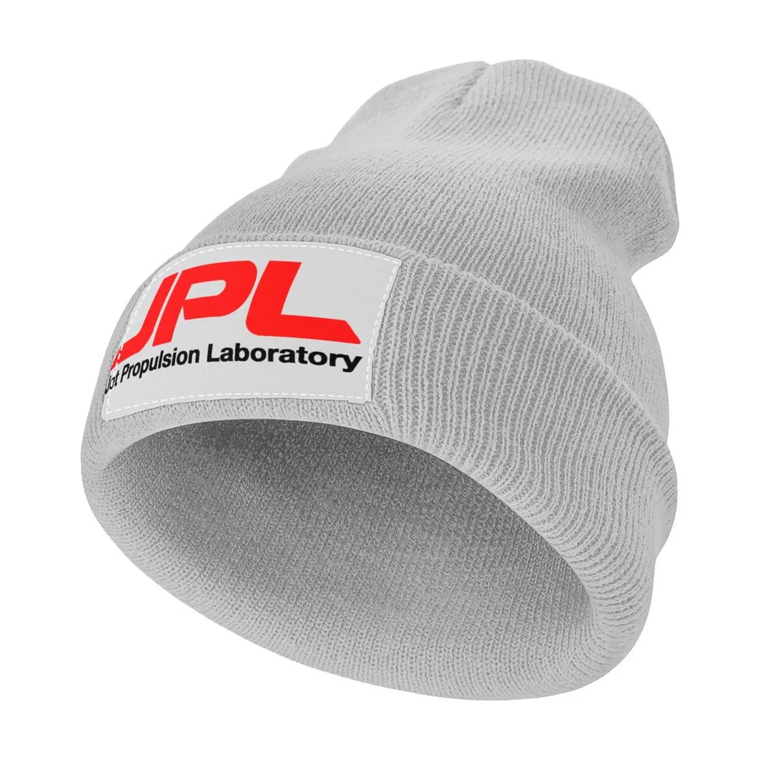 Jet Propulsion Laboratory (JPL) Logo for Light Colors ONLY Knitted Hat Hip Hop Thermal Visor Hat For Man Women's