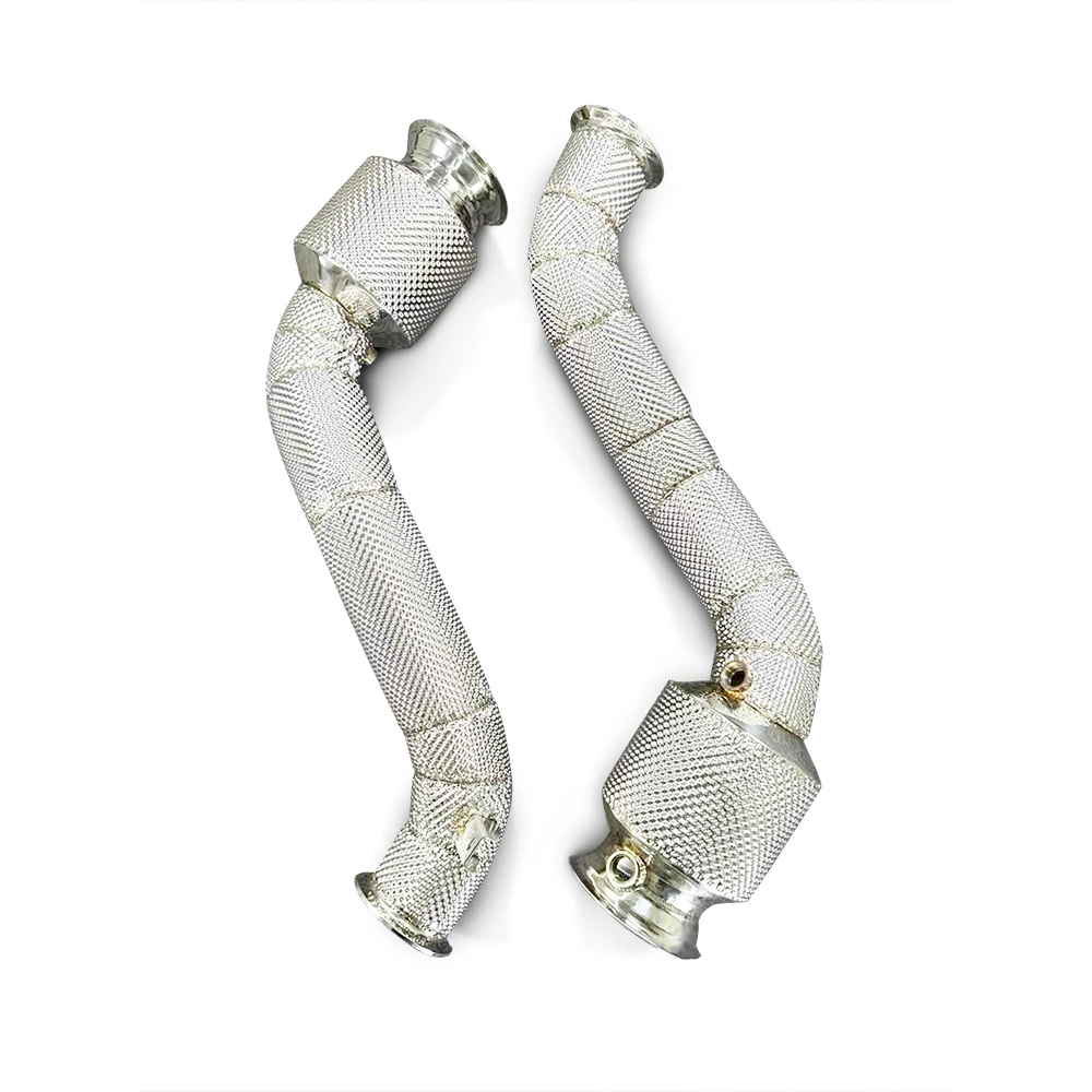 Suitable for McLaren GT 4.0T 2019-2023 high-performance downspout with insulation layer downspout exhaust pipe