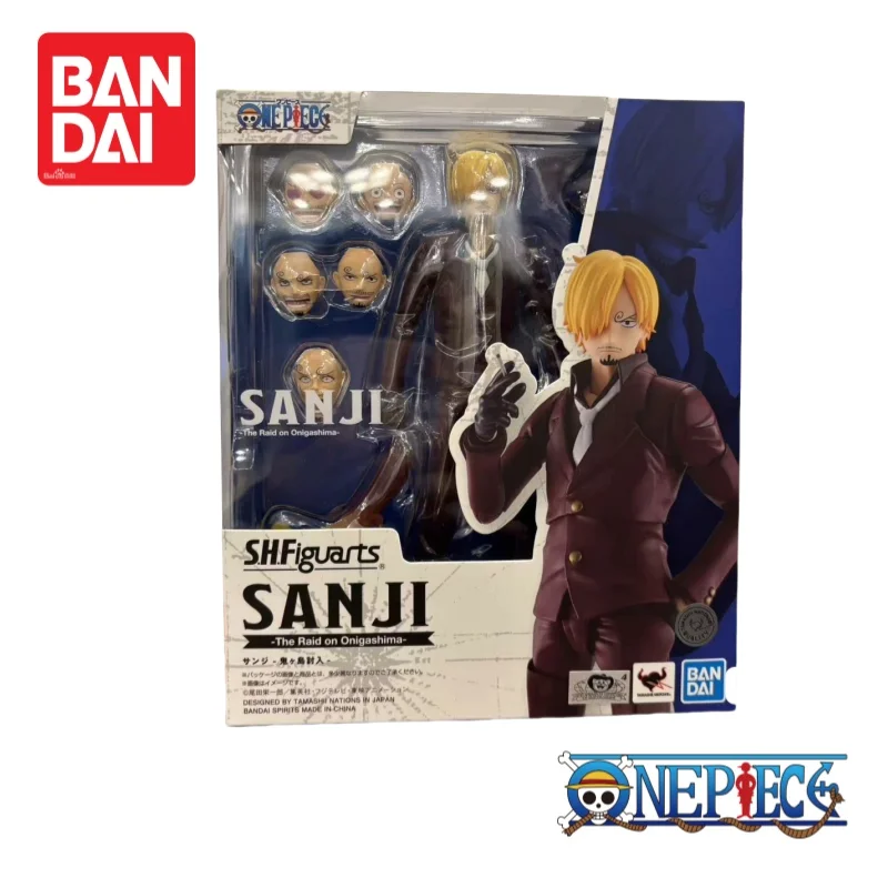 بانداي قطعة واحدة تمثال 100% أصلي سانجي أصلي متوفر في المخزون نموذج عمل الشكل أنيمي البضائع هدايا العيد الحلي