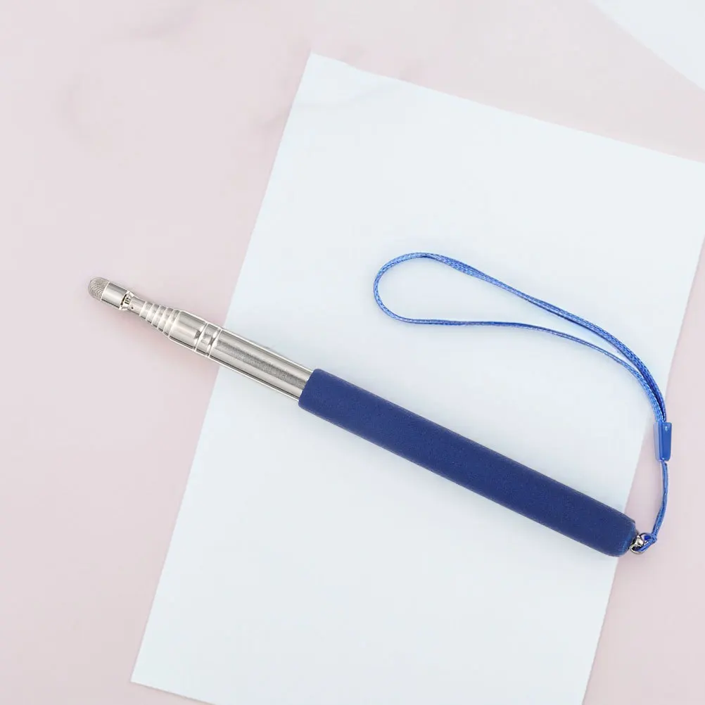 2 قطعة مؤشر التدريس تلسكوبي الفولاذ المقاوم للصدأ للتمديد الفصول الدراسية عصا للمعلمين خفيفة الوزن المحمولة قضيب المدرسة #6