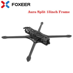 FOXEER Aura Split 13inch Long Range Frame 551mm T300 8mm Arm Carbon Supported O3 / Analog / Vista / Walksnail for RC FPV Drone