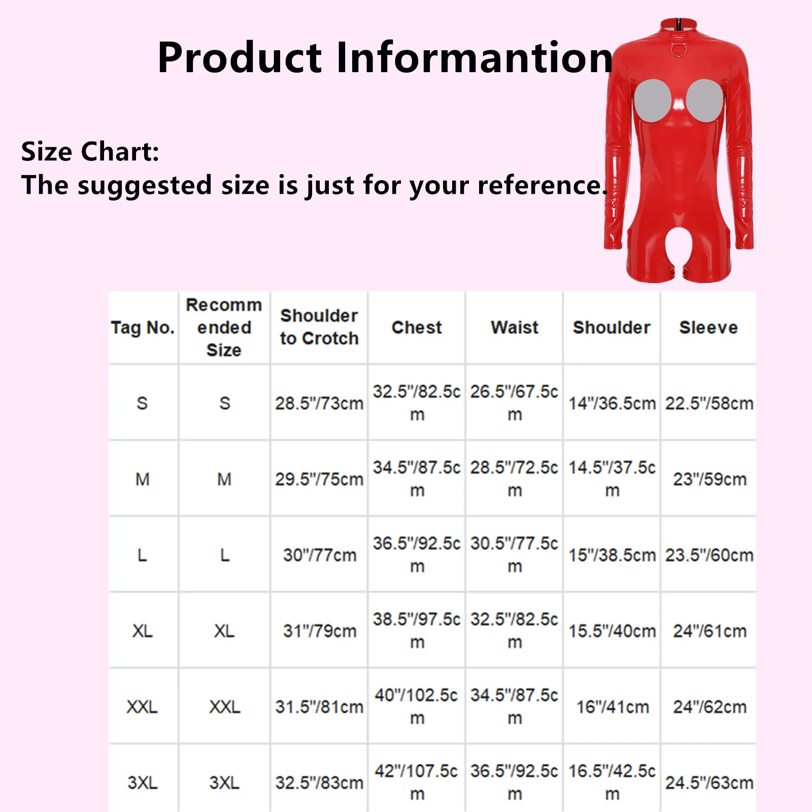 Lencería para mujer, Body de látex sin entrepierna, charol, aspecto húmedo, ropa para discoteca, pezones abiertos, muslo, anillo redondo, mono con cremallera trasera