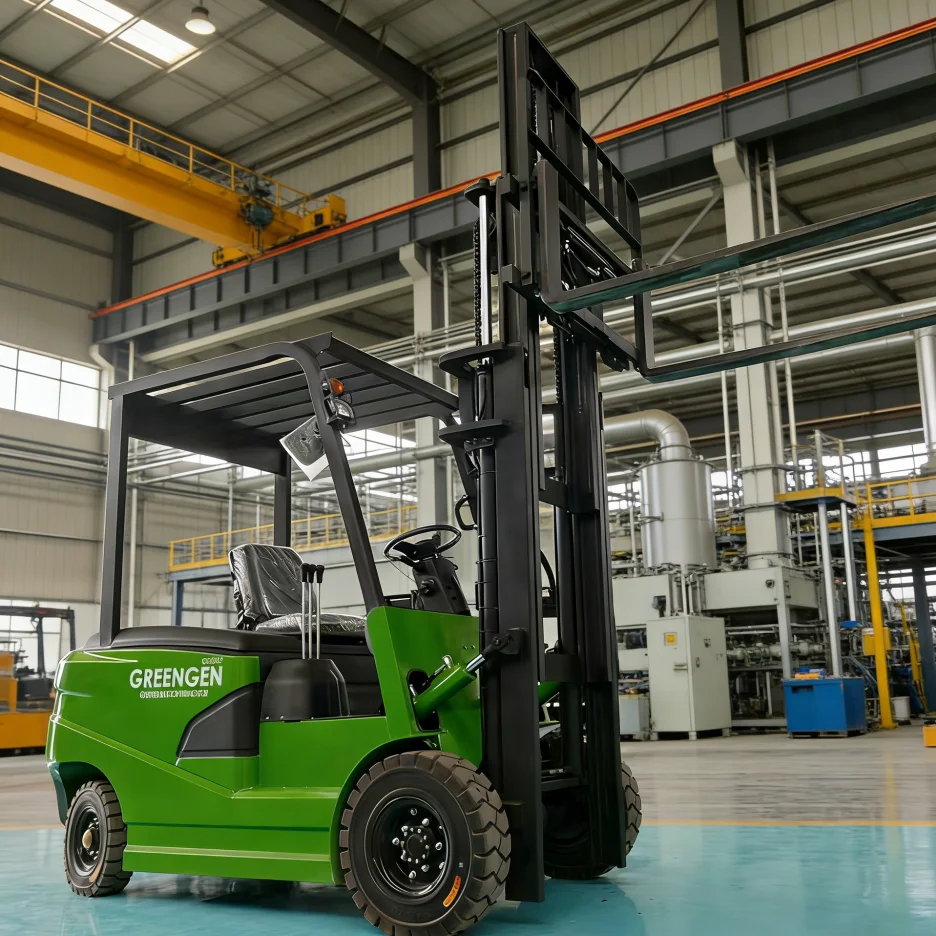 Customized Portable Electric Pallet Forklift Battery Operated Small Forklift for Home & Farm