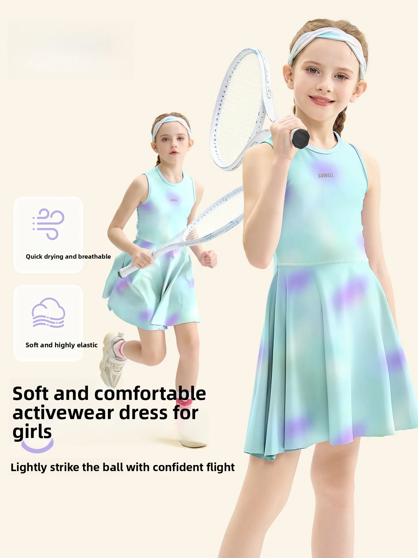 girls'-spor-svel-vest-dr-cool-feeling-qui-dry-summer-new-sle-children's-skirt-beautiful-print-ort-skirt