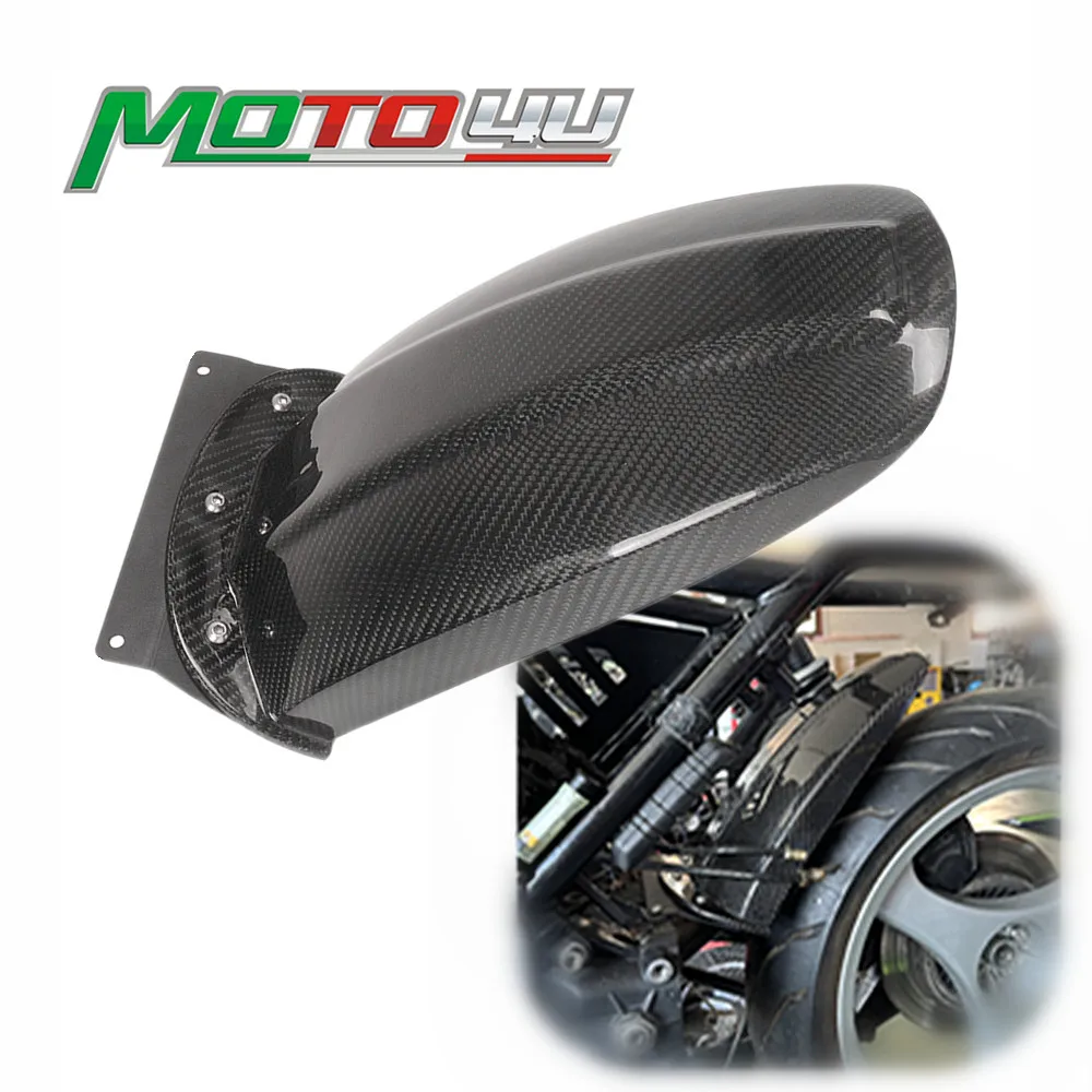 

For BMW K Series K75 K100 Carbon Fiber Motorcycle Cafe Racer Rear Fender Fairing Mudguard With Bracket