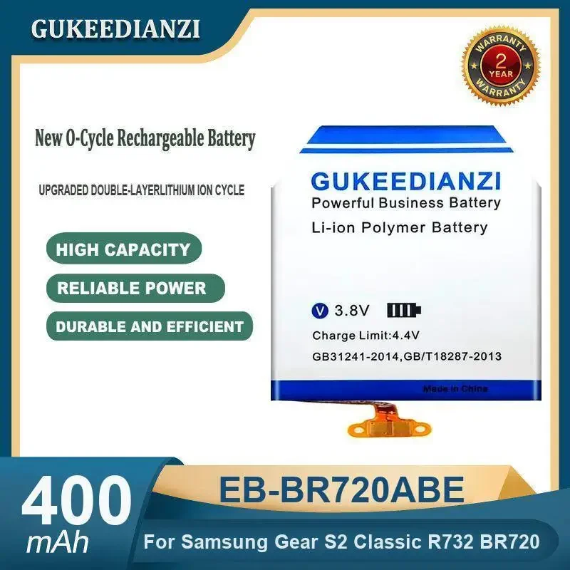 

Аккумулятор для часов большой емкости 400 мАч EB-BR720ABE для Samsung Gear S2 Classic R732 BR720