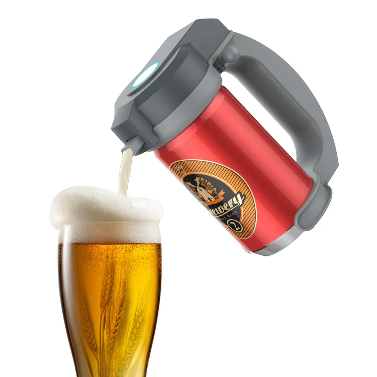 

Portable Beer Dispenser Bubble Foam Maker One Touch Handheld Ultrasonic Vibration Machine