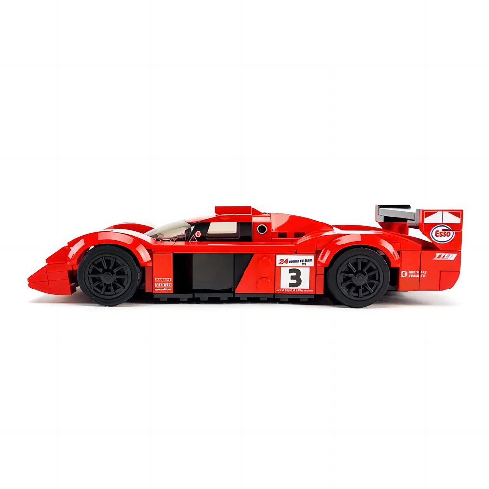 236PCS MOC Speed Champion 1999 Le Mans 24 ore Endurance Race Racing Car Model Sports Car Building Blocks regalo giocattolo per bambini