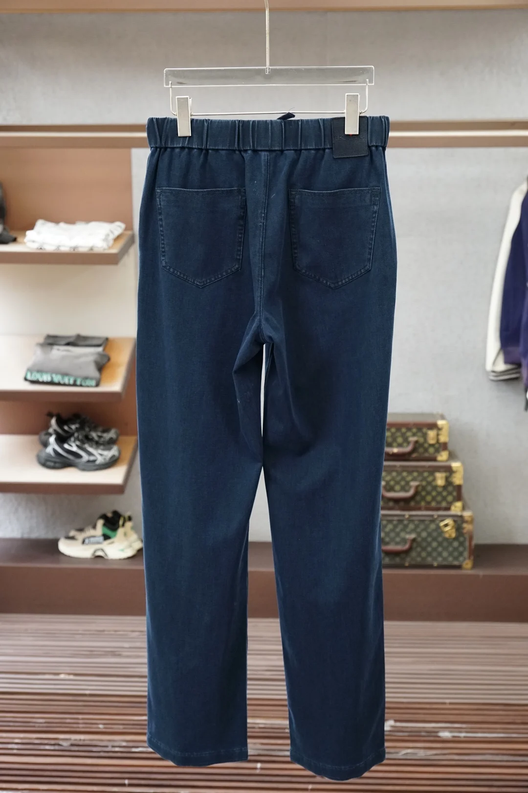 Kiton Summer Lyocell Blend Stretch Waist Thin Jeans