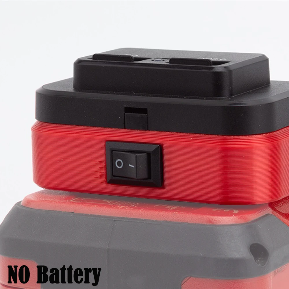 USB Power Source Adapter for Ozito 18V Power X-Change Lithium Battery PD/QC3.0 Fast Charger（Battery not included）
