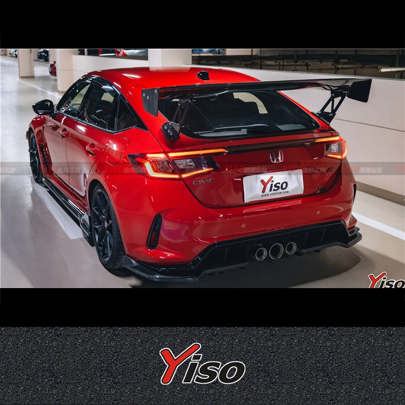 Applicable to Honda Civic 11 generation FL5 TYPER with VOLTEX style carbon fiber tail GT BIG Empennage