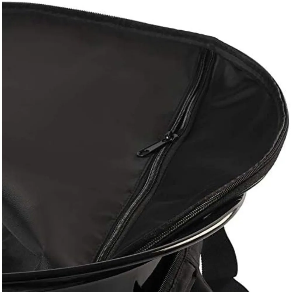 حقيبة حمل ميجا مقاومة للأشعة فوق البنفسجية والطقس لحفرة نار غاز البروبان الخارجية بقطر 24 بوصة، سعة كبيرة لوعاء النار #6