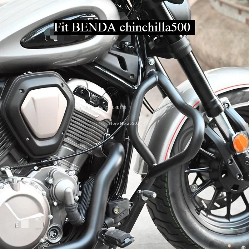 

Fit BENDA chinchilla500 chinchilla 500 Motorcycle Accessories Bumper Guard Bar Fall Protection