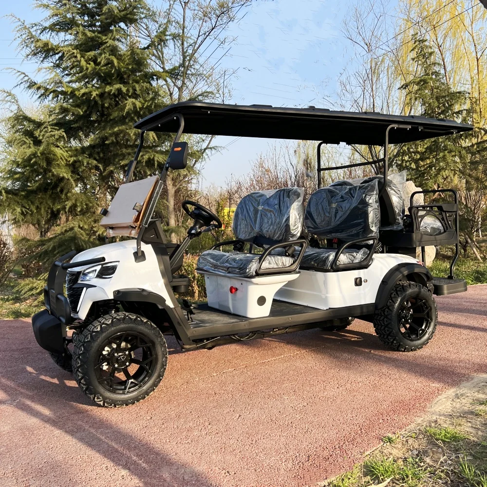 New manufacturer export club electric cart 2/4/6/8-seat off-road electric golf course car hunting buggy car