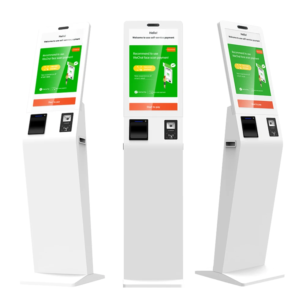 

Touch Screen Payment Terminal for Hotel, Govt & Quick Service Self-Service Payment Kiosk 24 32 Inches