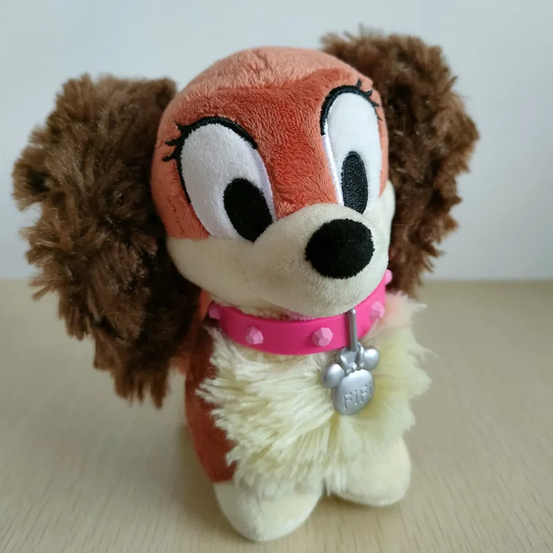 

Официальная плюшевая кукла Disney Lady Dog с мультяшными животными, высококачественные подарки для детей