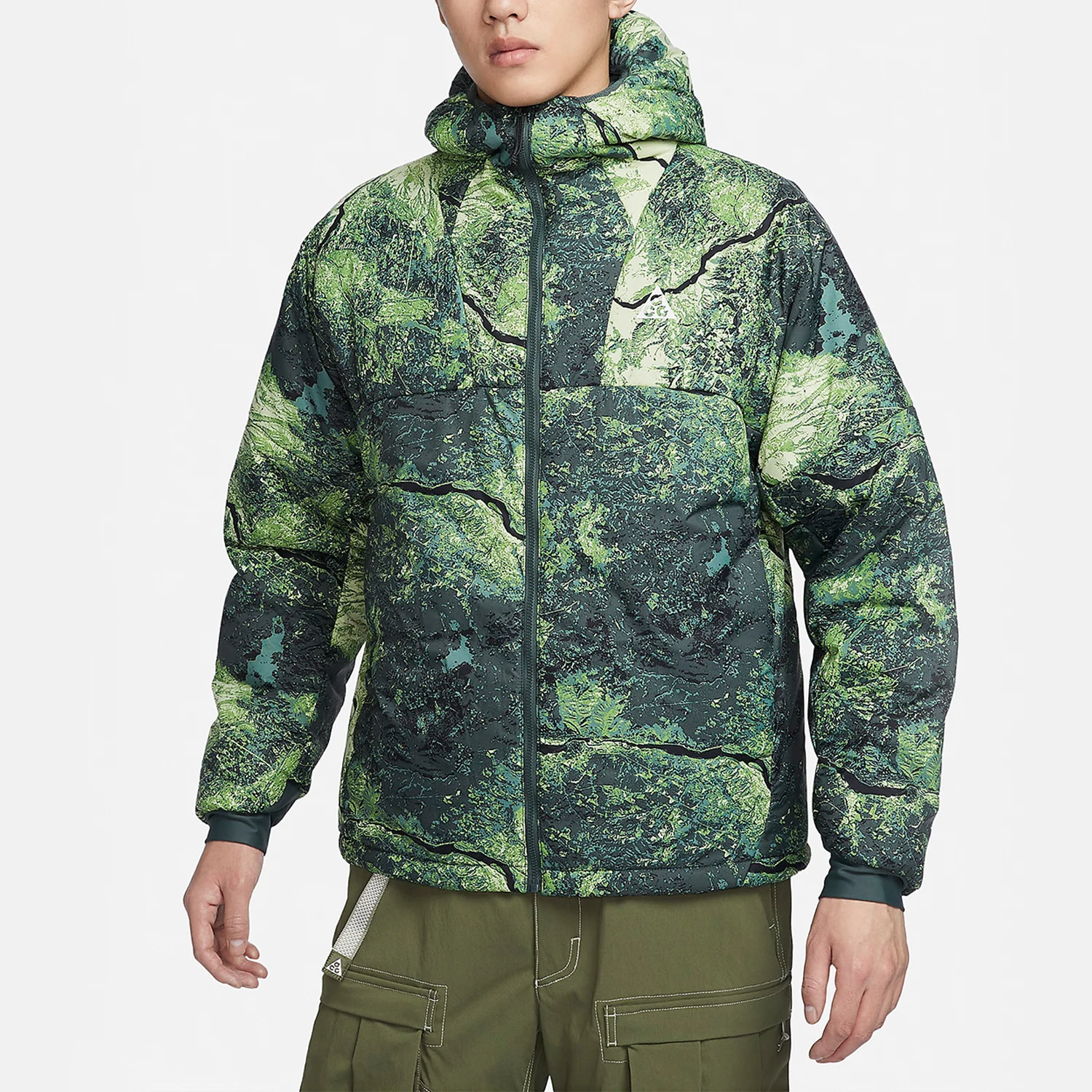 

Оригинальная мужская утепленная куртка с капюшоном Nike 2024, FN7114-338