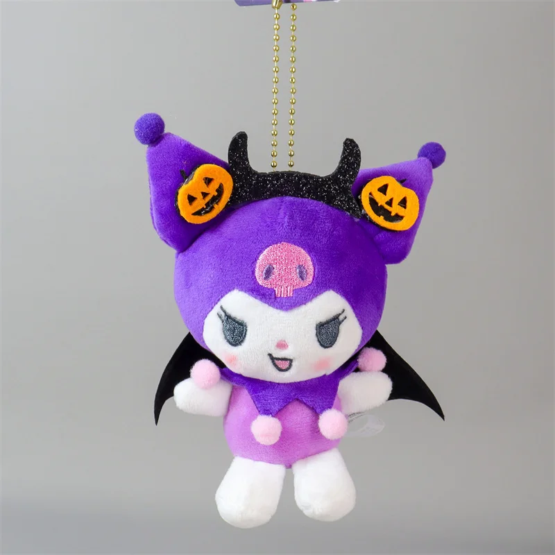 Брелок для ключей Sanrio Kuromi, мягкая подвеска в виде куклы Hello Kitty моя мелодия, плюшевый брелок, аксессуары для сумок, подарок