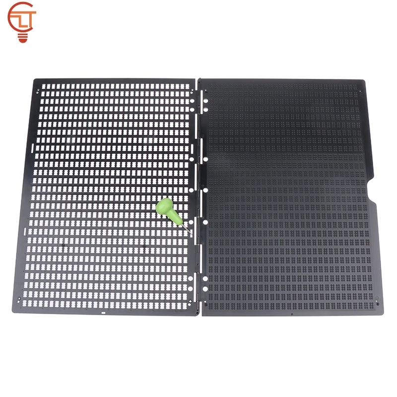 

27 Lines 30 Cells Braille Writing Slate With Stylus Plastic Braille Writing Slate School Portable Practical With Stylus Practice