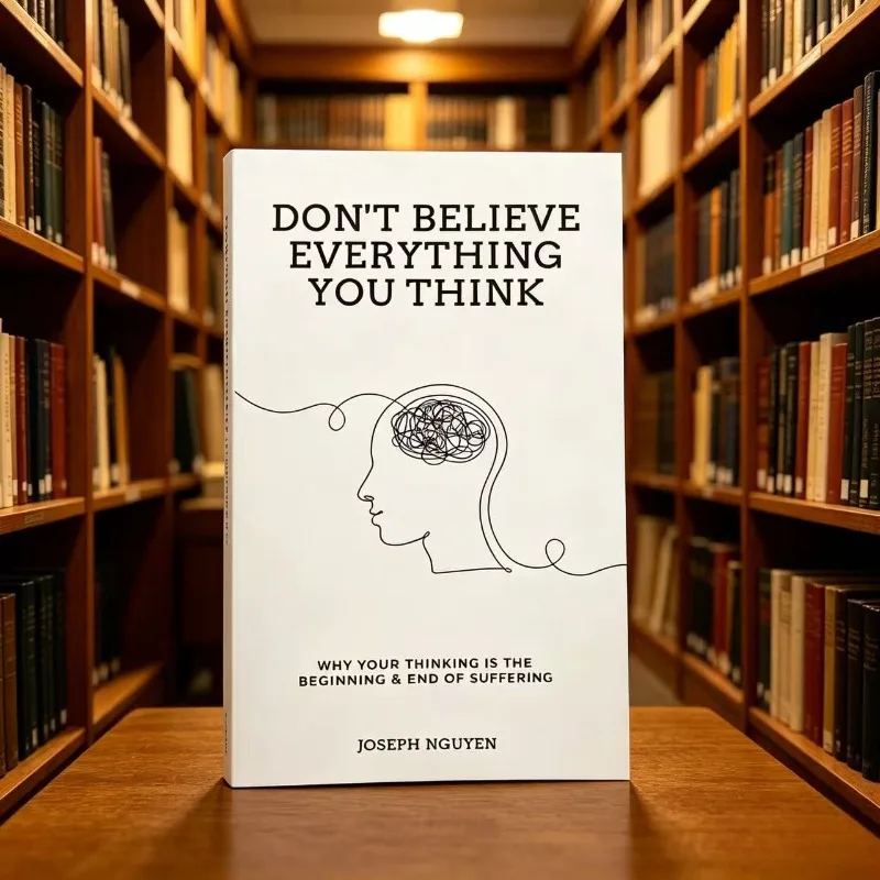 Don't Believe Everything You Think Joseph Nguyen US Popular Library Collection Self Help Book Philosophy Book