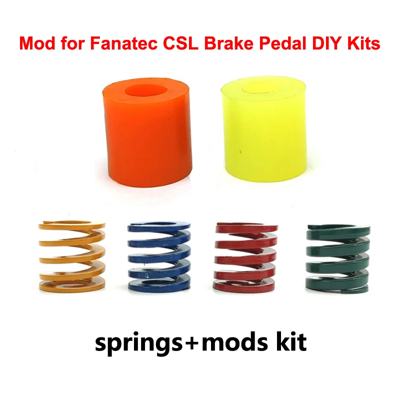 Damping Mod Sets For FANATEC CSL Brake CSL Elite Pedal, DIY Kits Complete Combination