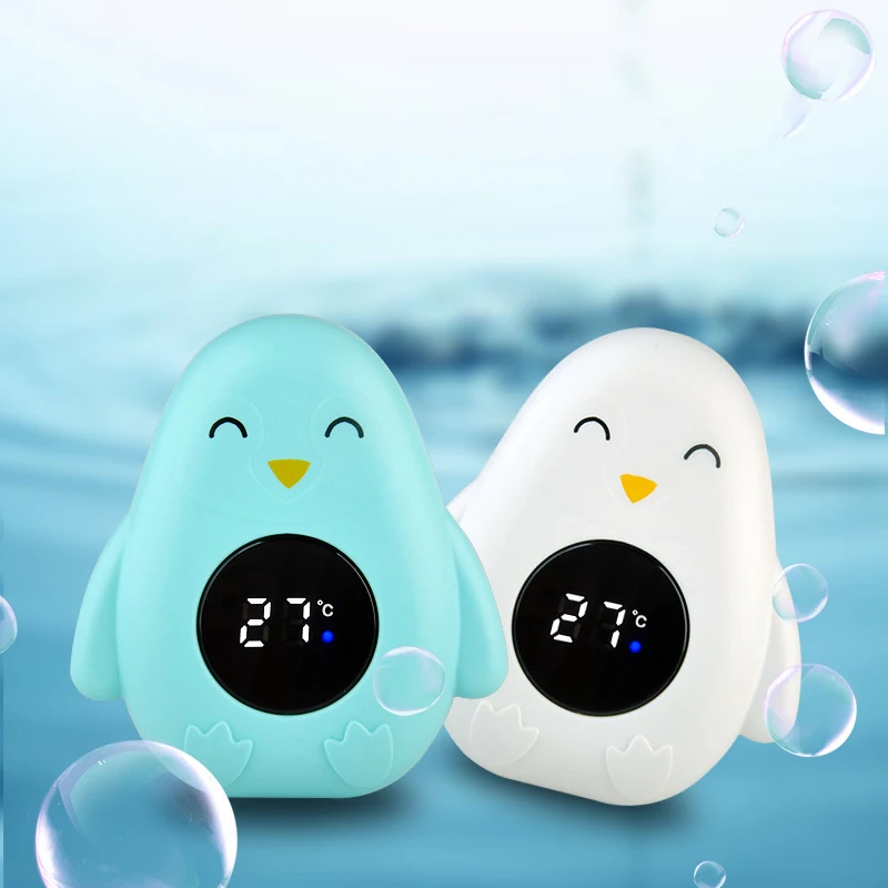 Cartoon Baby Bath Temperature Meter Floating Digital Water Baby Bath Temperature Meter LED Display Temperature Tester Safety