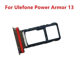 Original para Ulefone Power Armor 13, soporte de tarjeta Sim para teléfono móvil inteligente, bandeja, lector de ranura para tarjeta