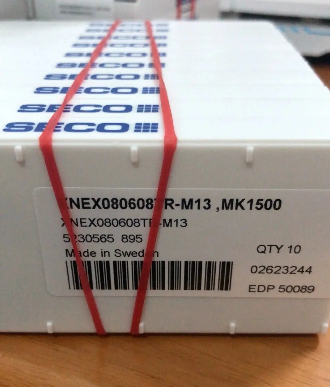 

Hard alloy cutting blades XNEX080608TR-M13，MK1500