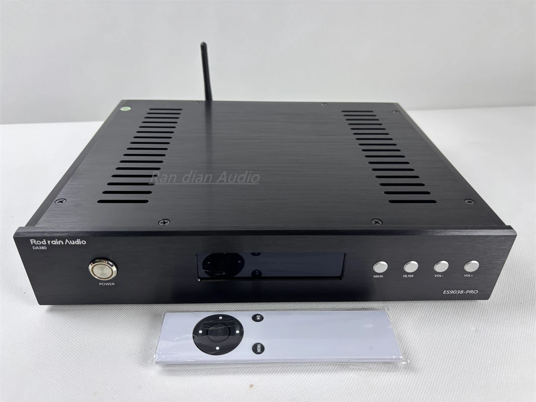 Dual Core Volledig gebalanceerde ES9038PRO Parallelle Decoder DAC Hoofdtelefoonversterker Bluetooth 5.1 + USB + Coaxiaal + FiberOptic0PA1622