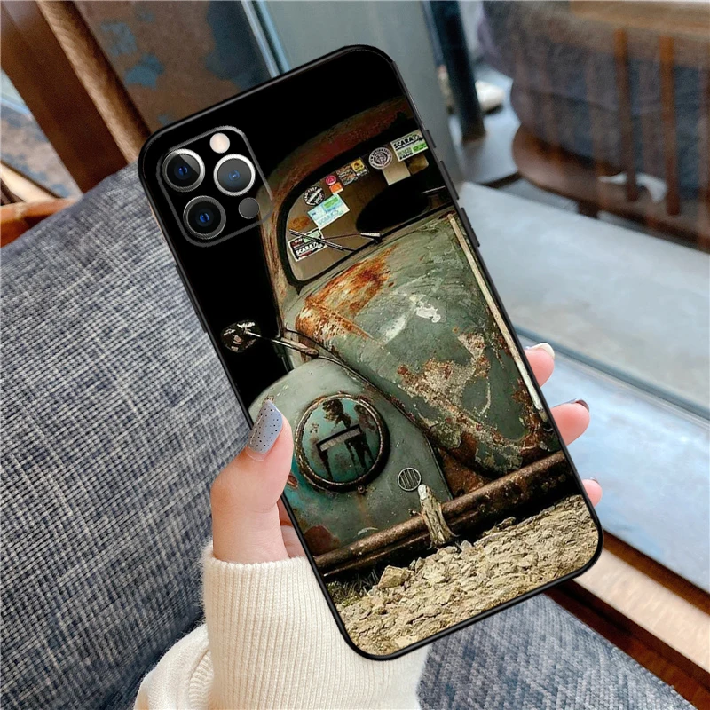 حافظة سيارة كلاسيكية قديمة قديمة لهاتف آيفون 17 برو ماكس لهاتف آيفون 17 غطاء ناعم من السيليكون الهوائي فوندا #2