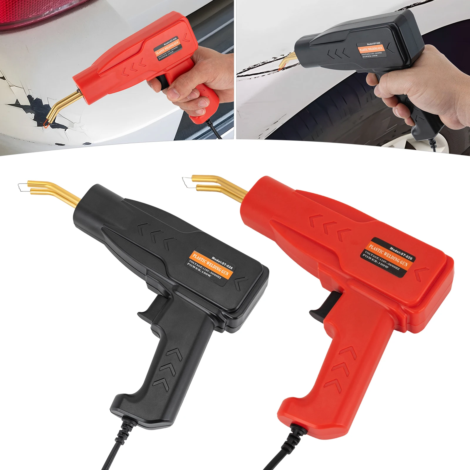 100W Plastic Welder, Plastic Welding Kit, Plastic Welder Gun Kit 50/60Hz