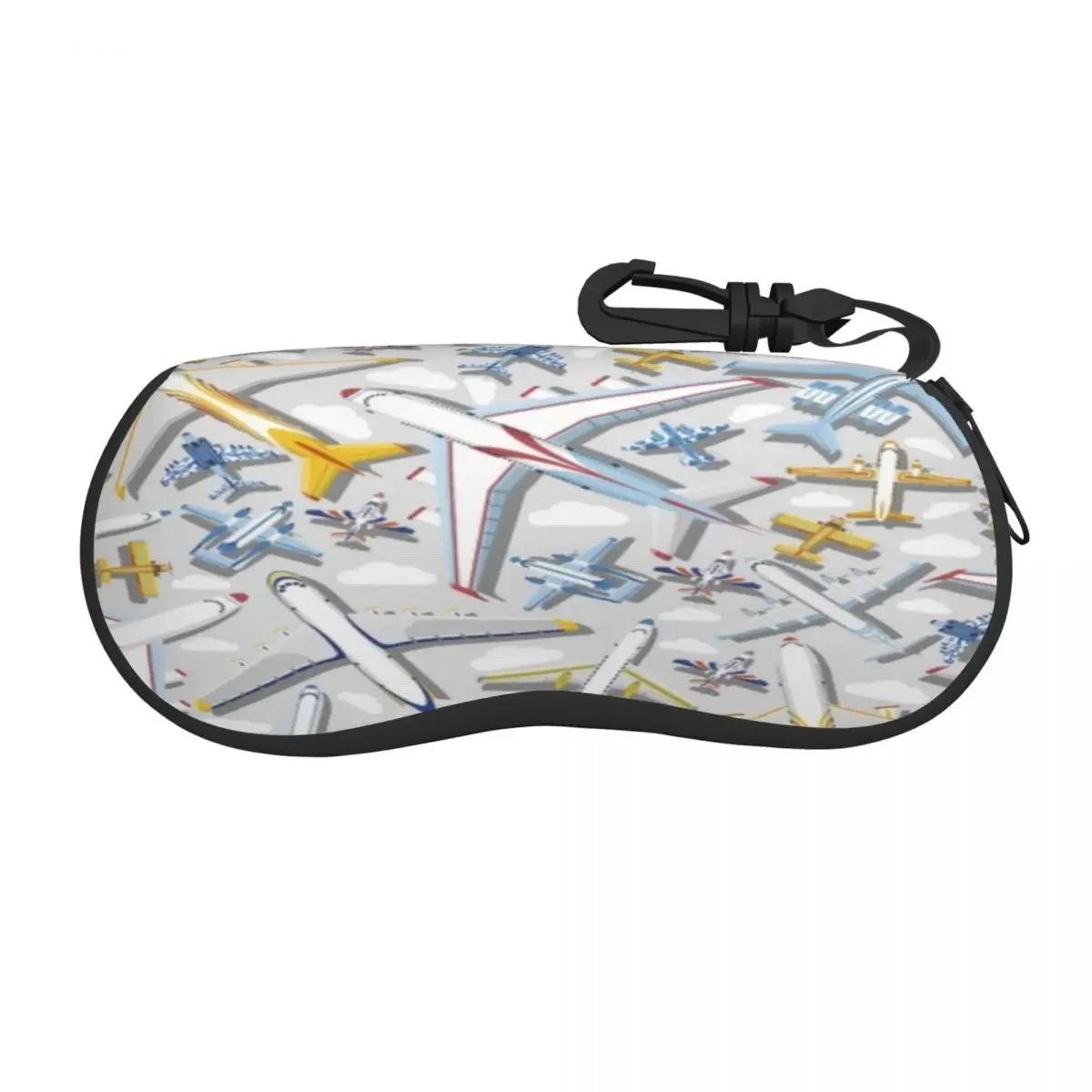 Unisex Glasses Bag Protective Case Plane Airplane Jet Portable Sunglasses Box Reading Eyeglasses Box