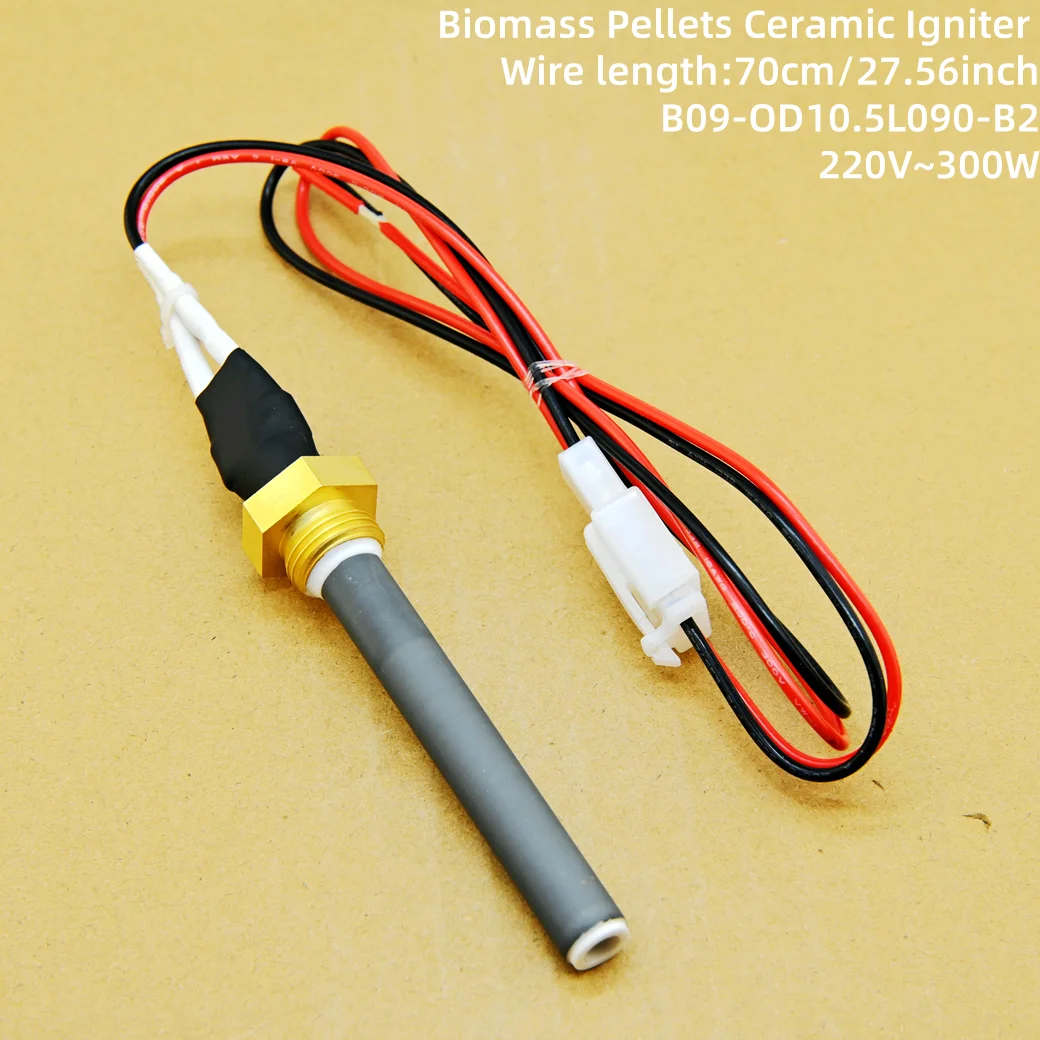 G3/8 seramik pelet ateşleyici 220v 300w mutfak aksesuarları hızlı ateşleme yüksek sıcaklığa dayanıklı uzun ömürlü ateşleme çubuğu