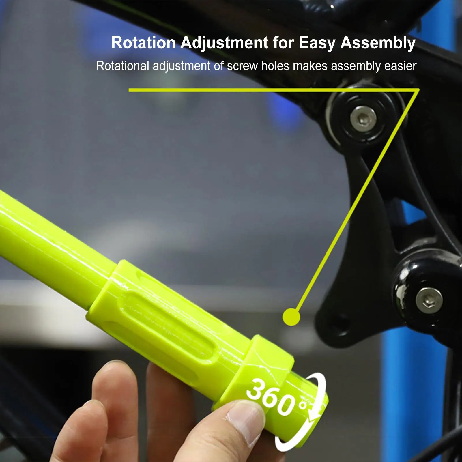 Rear Shocks And Struts Heavy Duty Adjustable Lightweight Repair Replacement Mountain Bike Shock Struts Tools For Road Folding