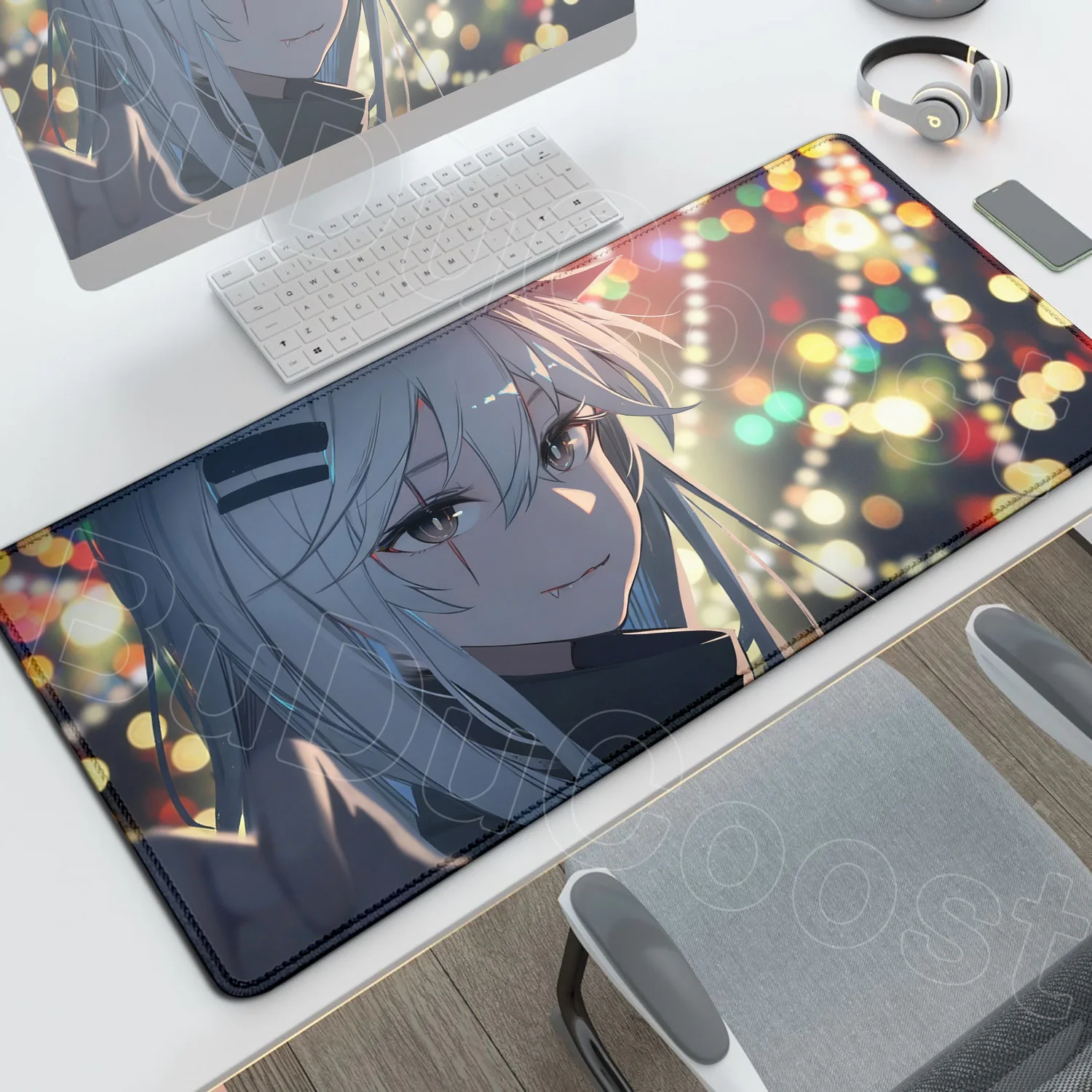 

Gaming mouse pad Non-slip Rubber Mouse Pad With Lock Edge XXL Office Keyboard Pad Kawai Lappland Desk Mat HD Desktop Decoration