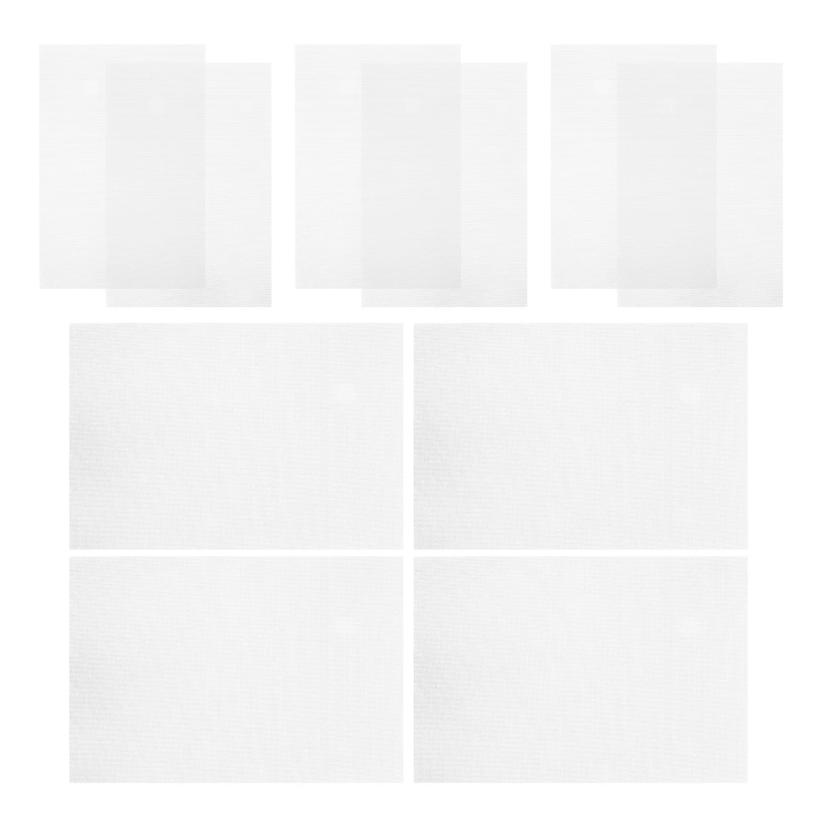 Plastikowa siatka na oczy, wodoodporny PVC do tworzenia masek futrzanych, DIY, cosplay, rękodzieło, białe futrzane rękodzieło, płótno