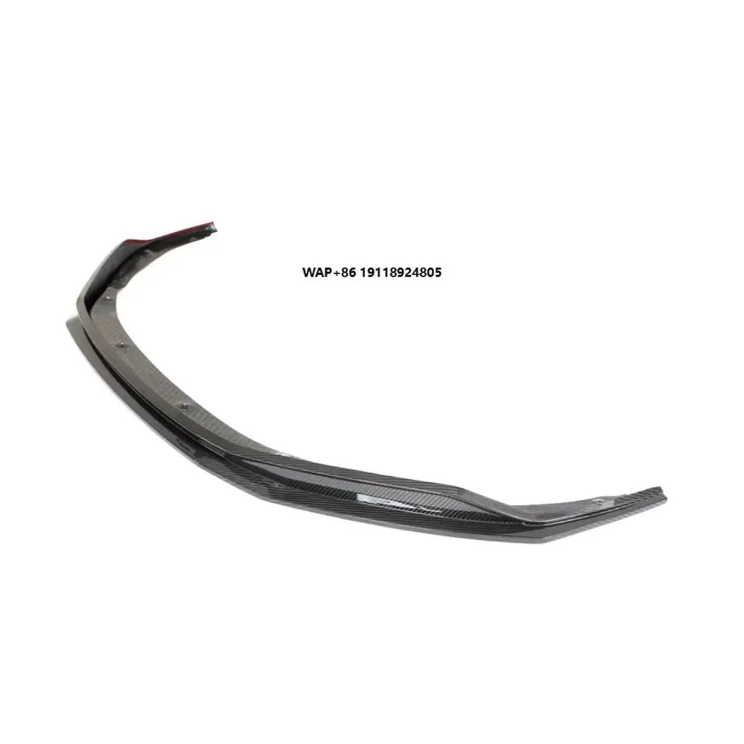 

High-quality Dry Carbon Fiber Front Bumper Lip for the Front Splitter of the R8 V10 Spyder Car Parts 2023 .