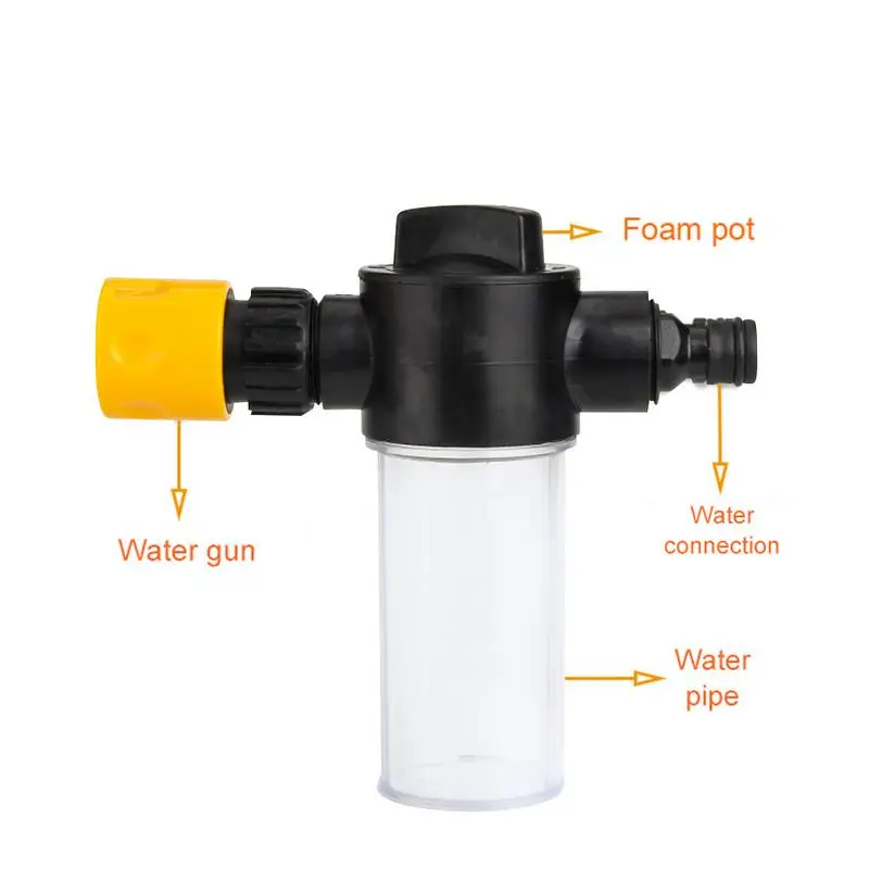 Adjustable Washer Foam Pot Adjustable Washing Foamer Quick-connect Integrated Knob FoamLance For Sprayer Watering