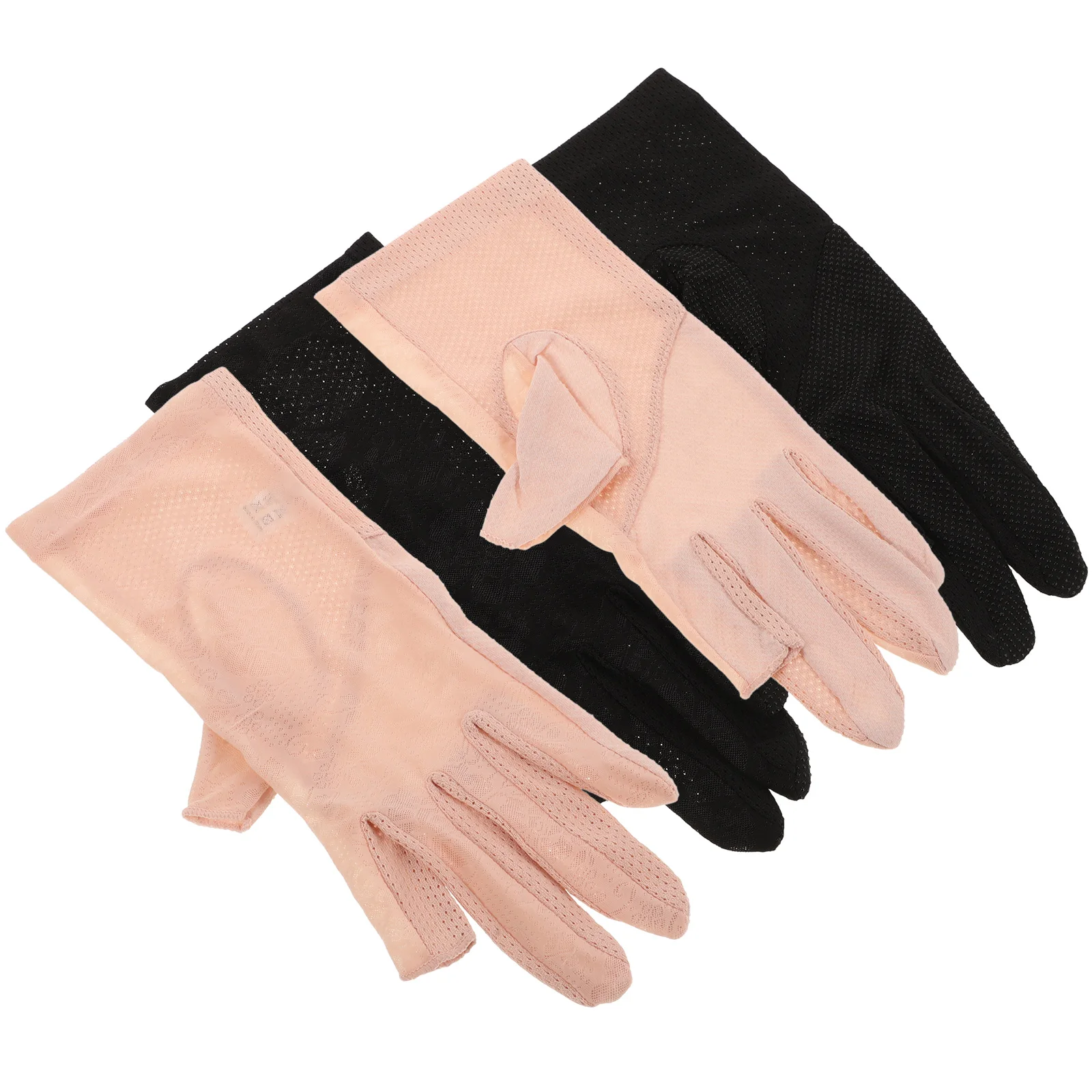 

2pcs Non-Slip Breathable Riding Shockproof Sun-Proof Driving Gloves For Outdoor Portable Wear-Resistant Thin Gloves
