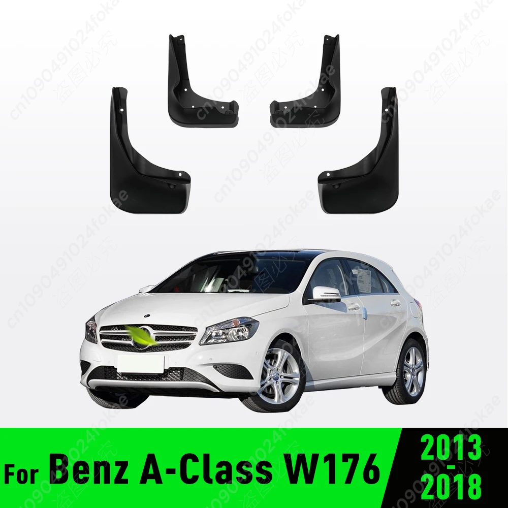 

For Mercedes Benz A Class W176 A260 2013 2014 2015 2016 2017 2018 Fender Mudflaps Splash Guards Mudguards Mud Flaps