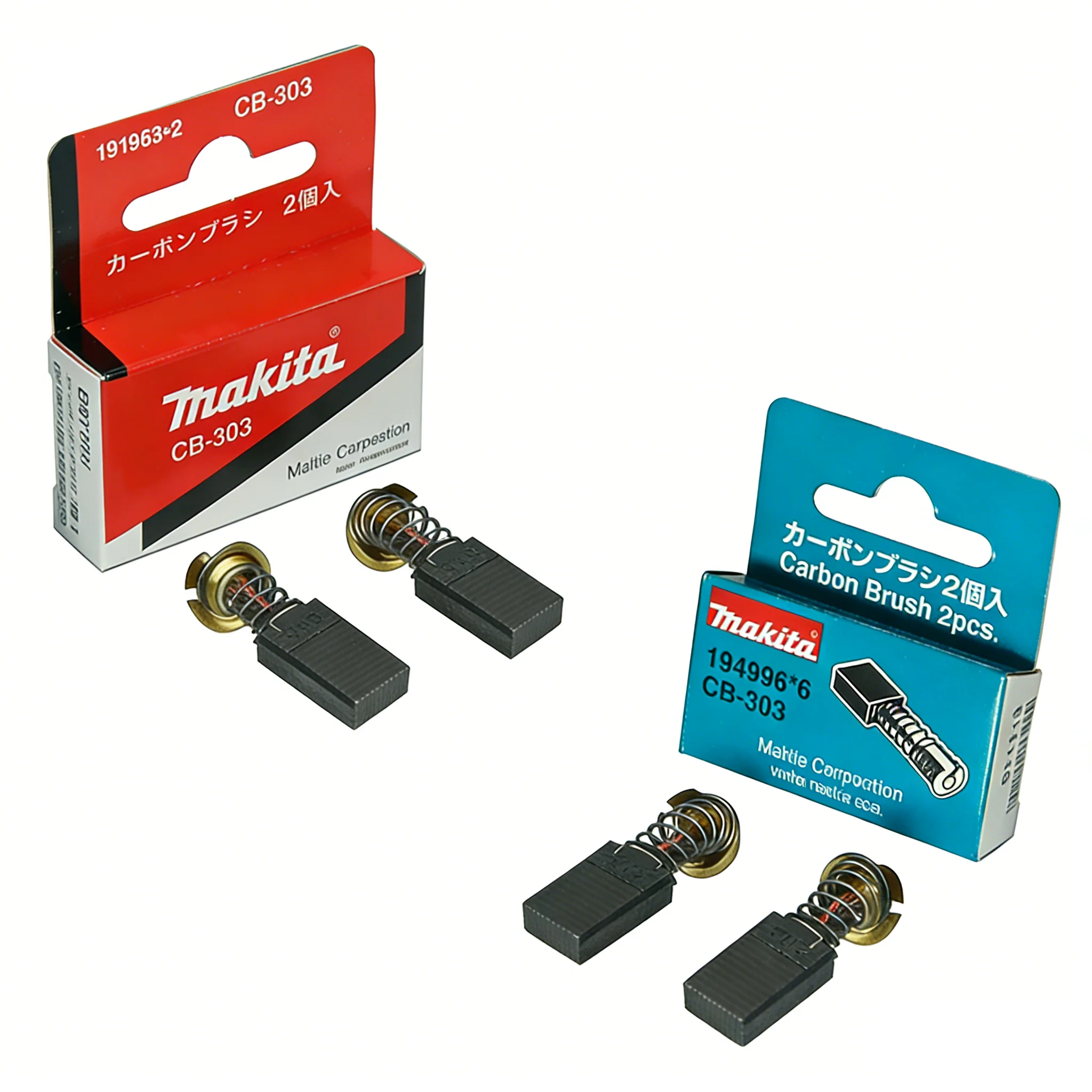 

1 Pair Genuine Makita Carbon Brushes CB303 Replacement 5x11x17mm for Electric Motors Drills 9227 Tools Spare Parts