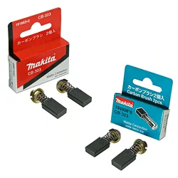 1 Pair Genuine Makita Carbon Brushes CB303 Replacement 5x11x17mm for Electric Motors Drills 9227 Tools Spare Parts