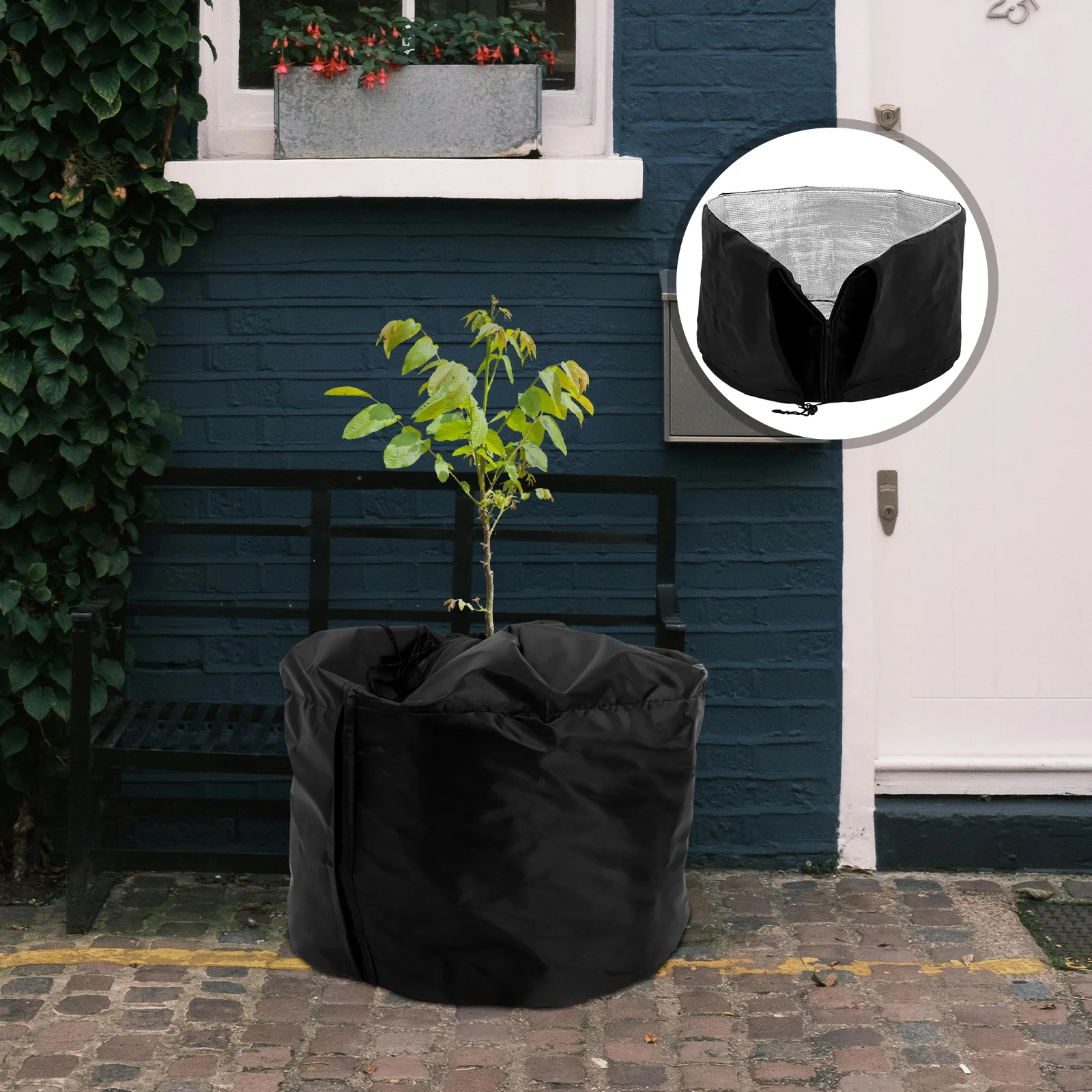 

Plant Insulation Cover Winter Fruit Tree Frost Warm Blanket Guards Oxford Cloth Pot Protection