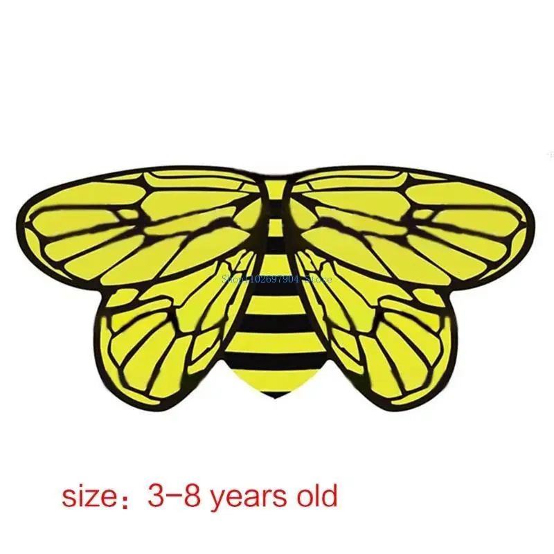 N7yf Butterfly Wing Dancing Party Photo FAIRY Sciallo Accessorio per ragazzi per ragazzi