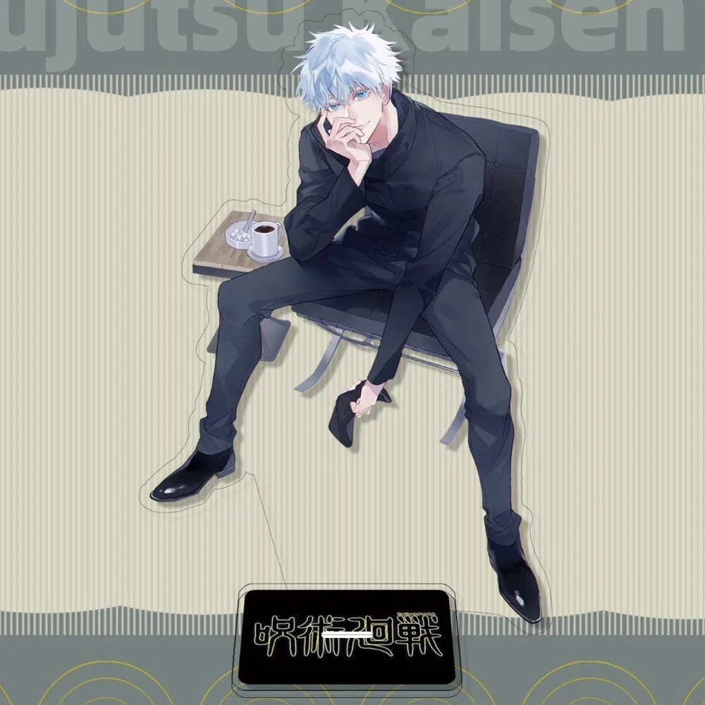 الأجهزة الطرفية أنيمي حامل الاكريليك الشكل رائعة على الوجهين الاكريليك شخصية اللوحة سطح المكتب الحلي الزخرفية جمع هدية