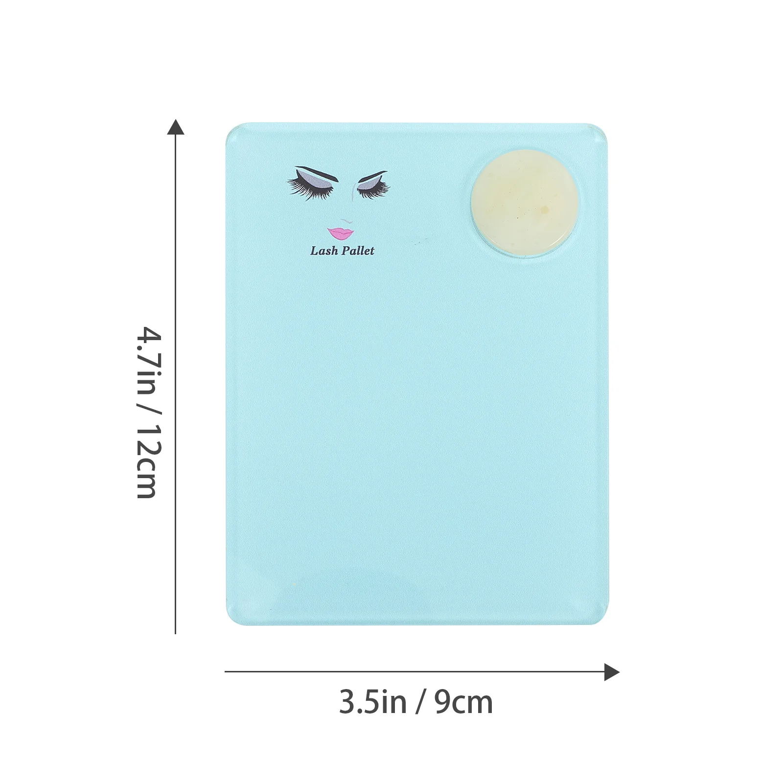 حامل تمديد الرموش من الأكريليك، حجر الرموش، صينية رموش متينة لتطبيق الصالونات، لوحة تمديد الرموش