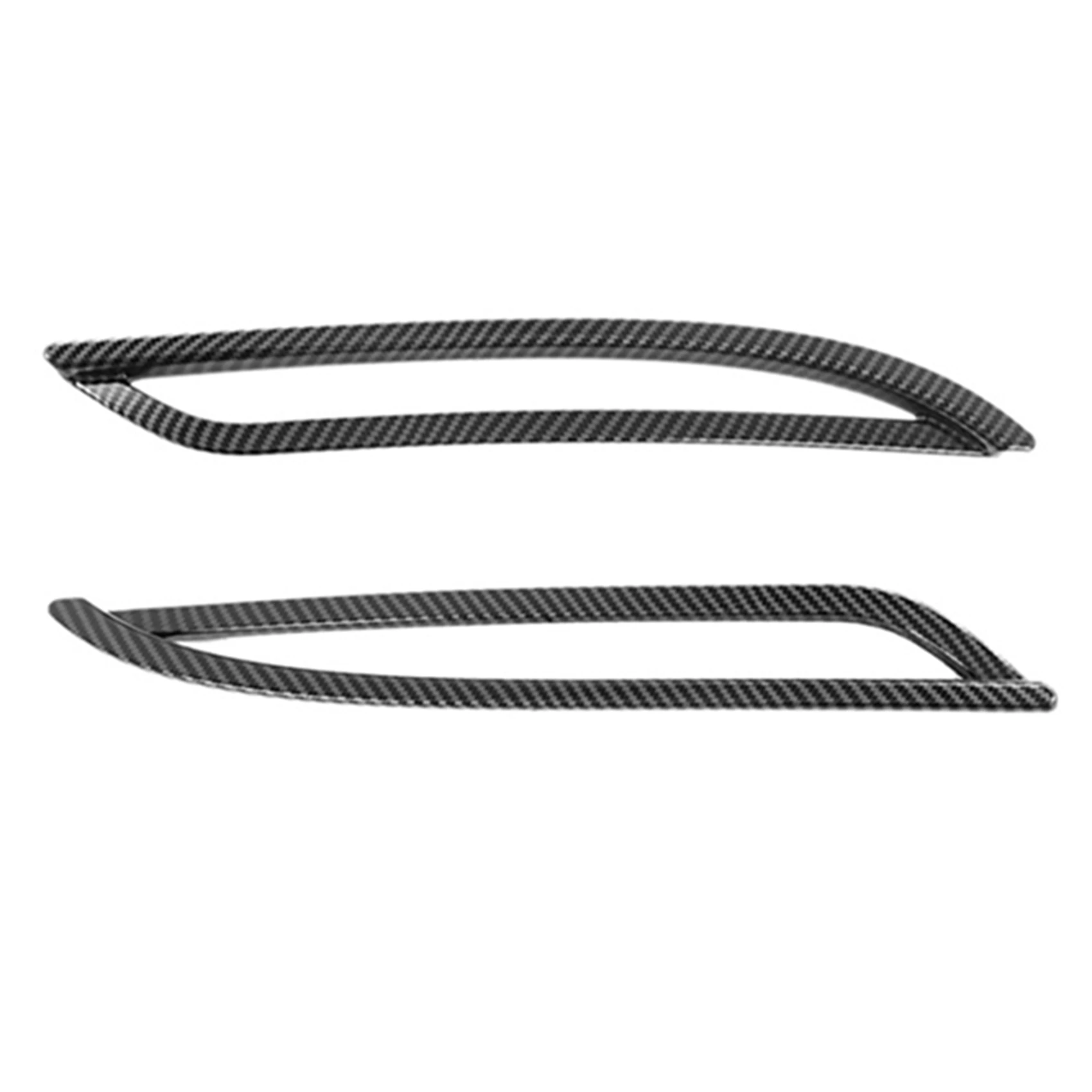 For Model Y 2021 2022 Carbon Fiber Rear Fog Light Lamp Cover Trims